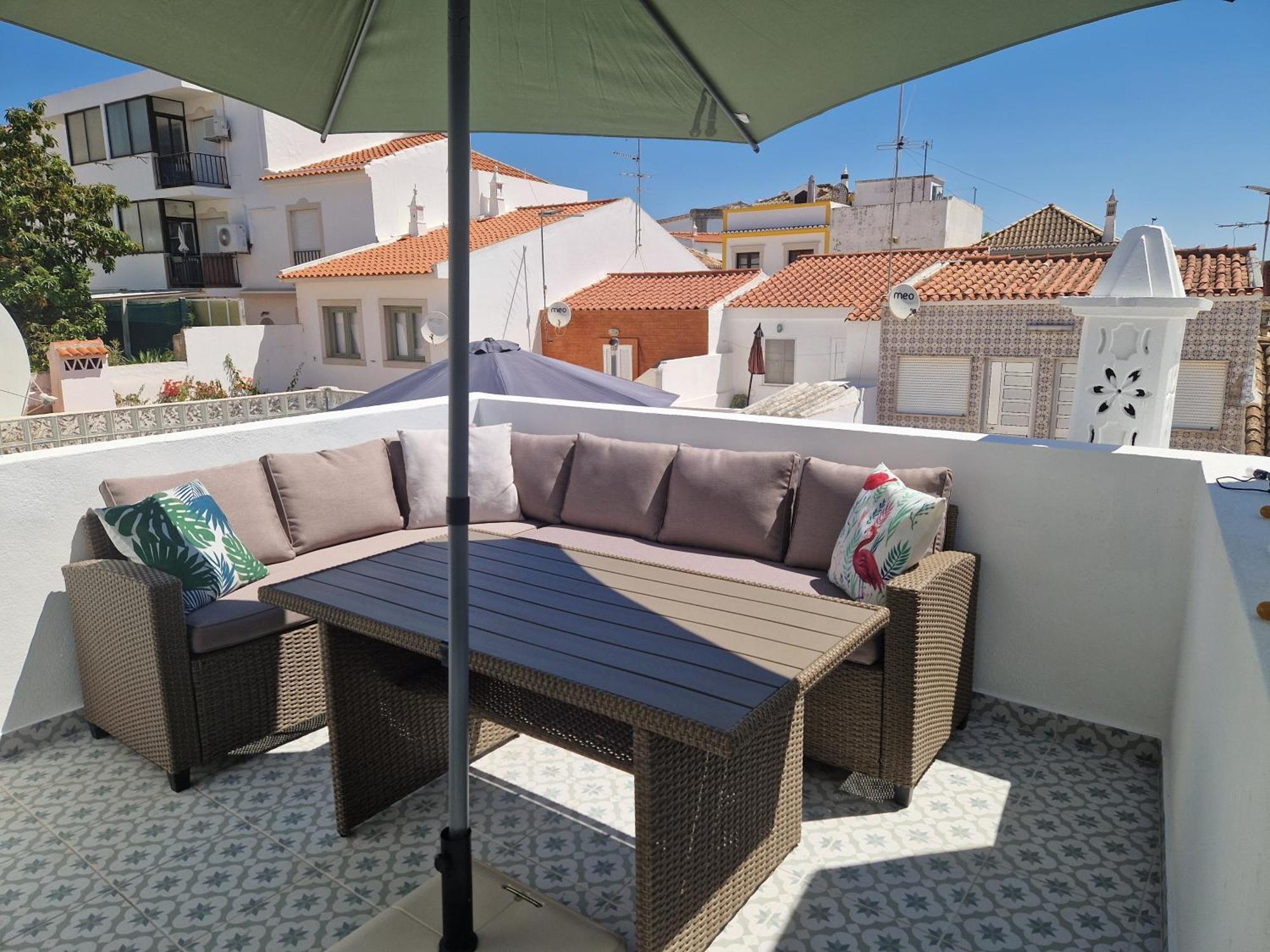 Вилла House With Private Roof Terrace In Centre Тавира Экстерьер фото